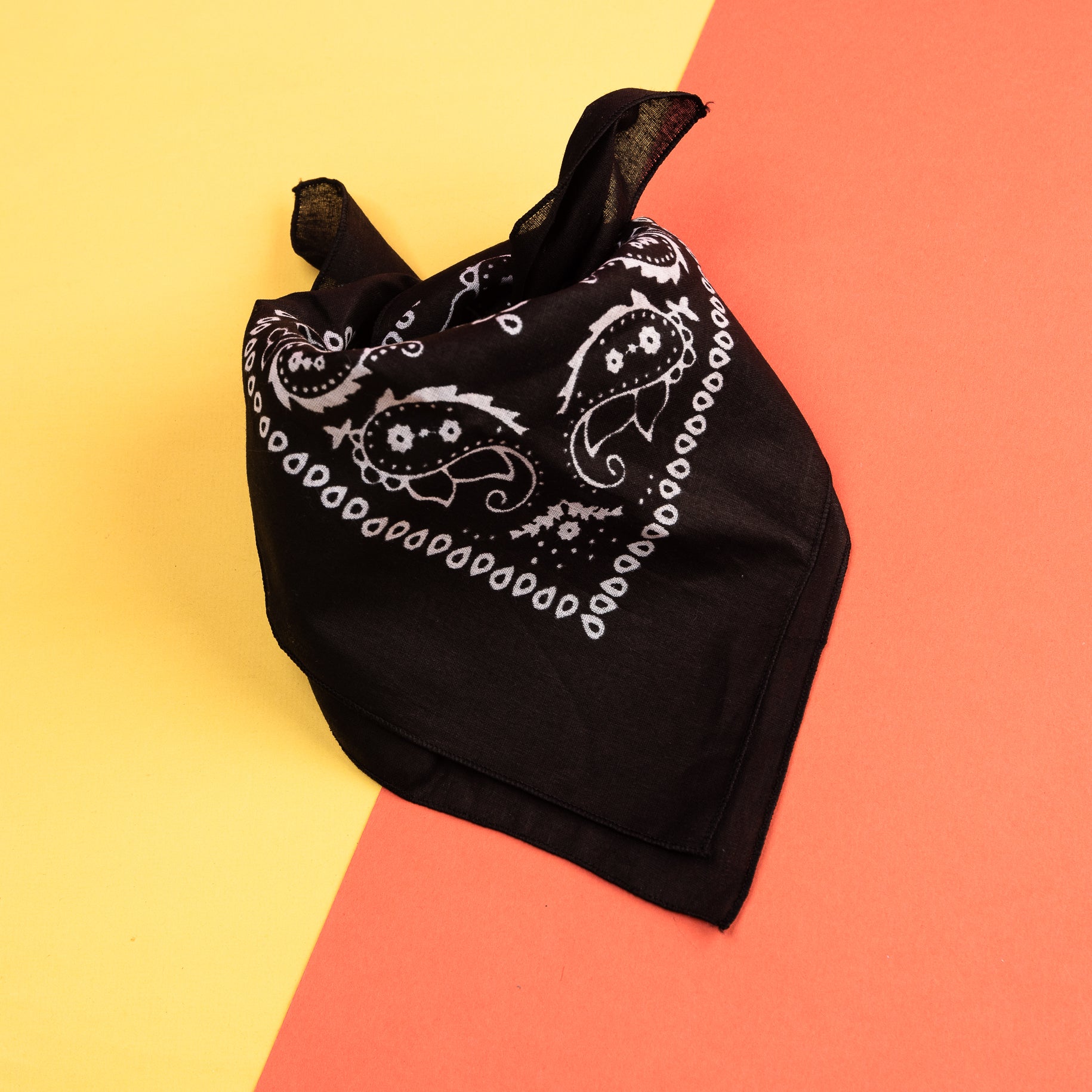 A bandana always comes in clutch for dust