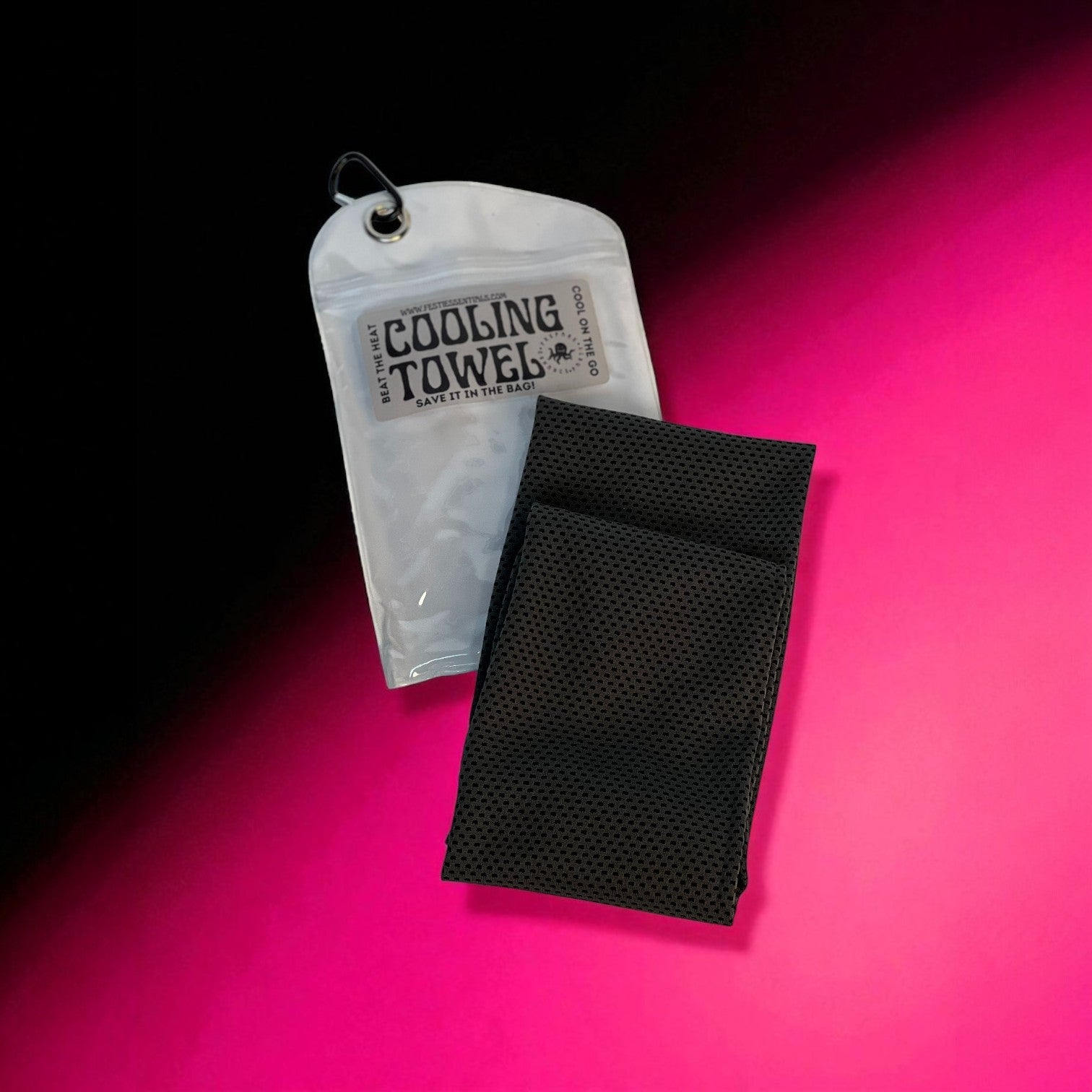 Just get our cooling towel wet and stay up at the rails not missing a beat