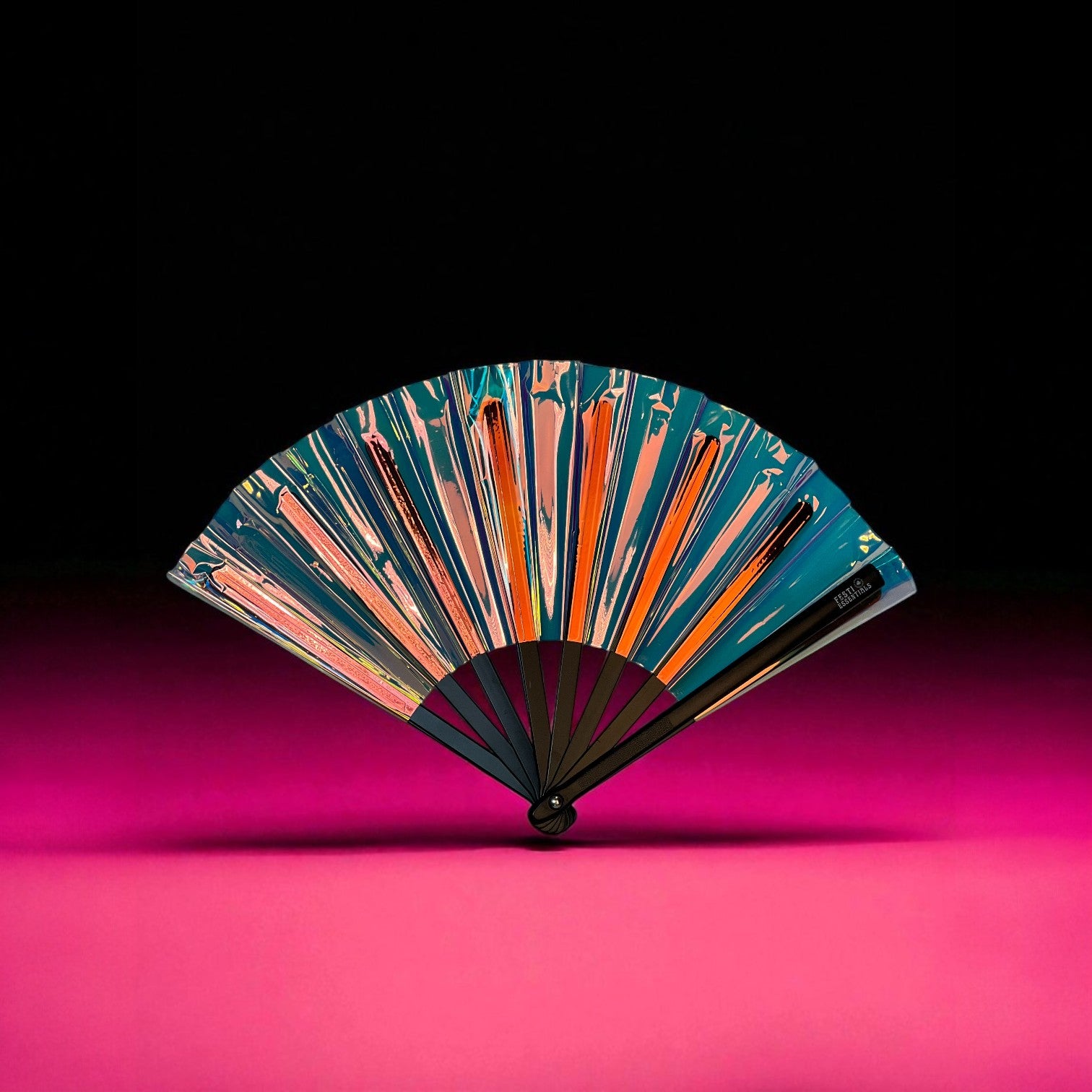 Our large hand fans are stylish and keep you cool