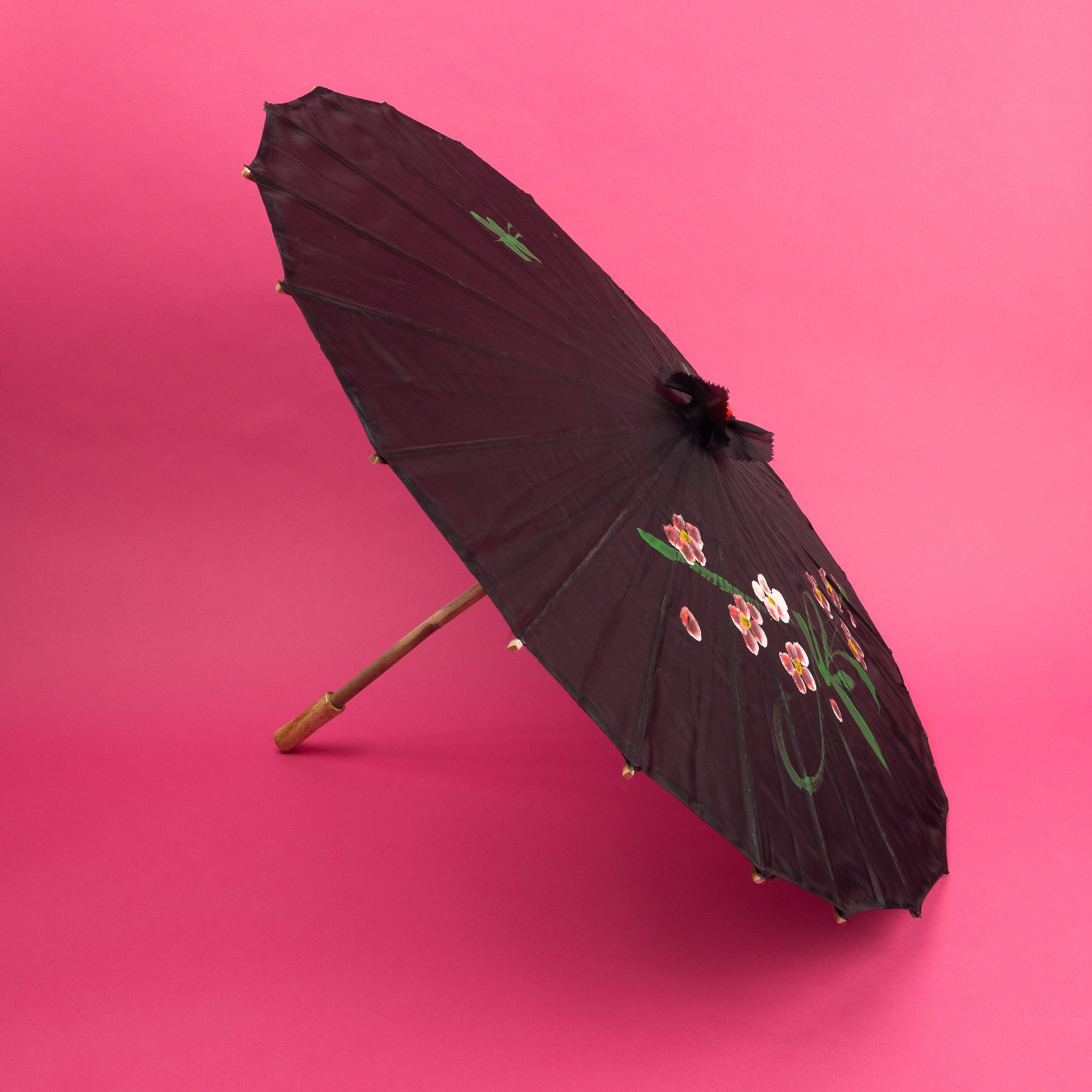 This parasol is stylish and protective